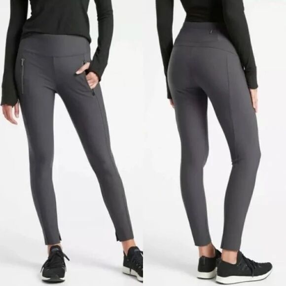 Athleta Stellar Tight Leggings Anthracite Gray - Picture 1 of 6